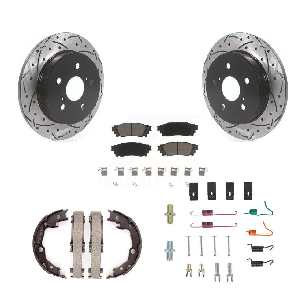 Transit Auto KDC-101913 Disc Brake Kit for 2020-2023 Toyota Camry - Rear product image