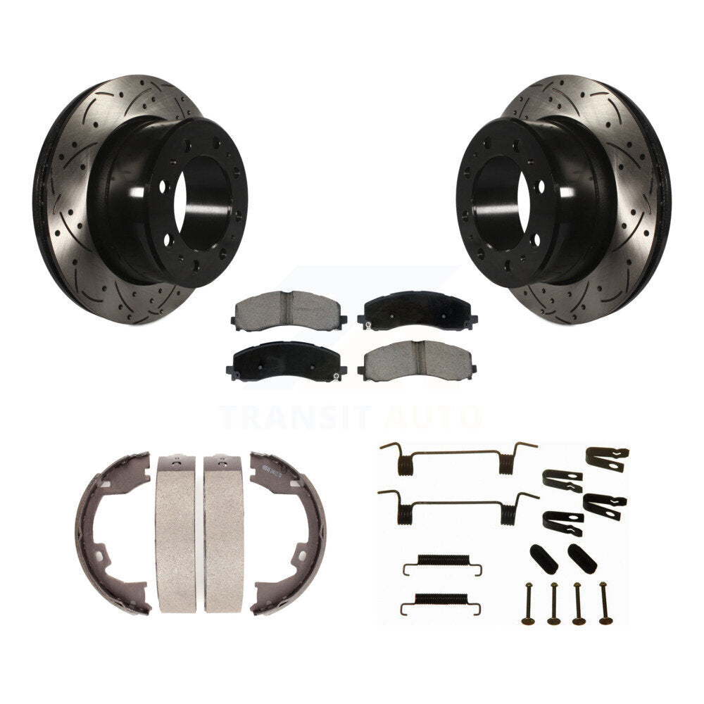 Transit Auto KDC-101914 Disc Brake Kit for 2019-2021 Ram 2500, Ram 3500 - Rear product image