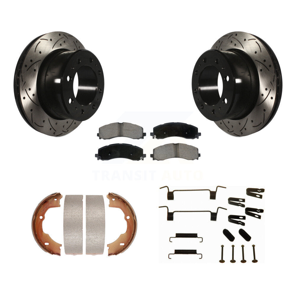 Transit Auto KDC-101916 Disc Brake Kit for 2021 Ram 3500 - Rear product image