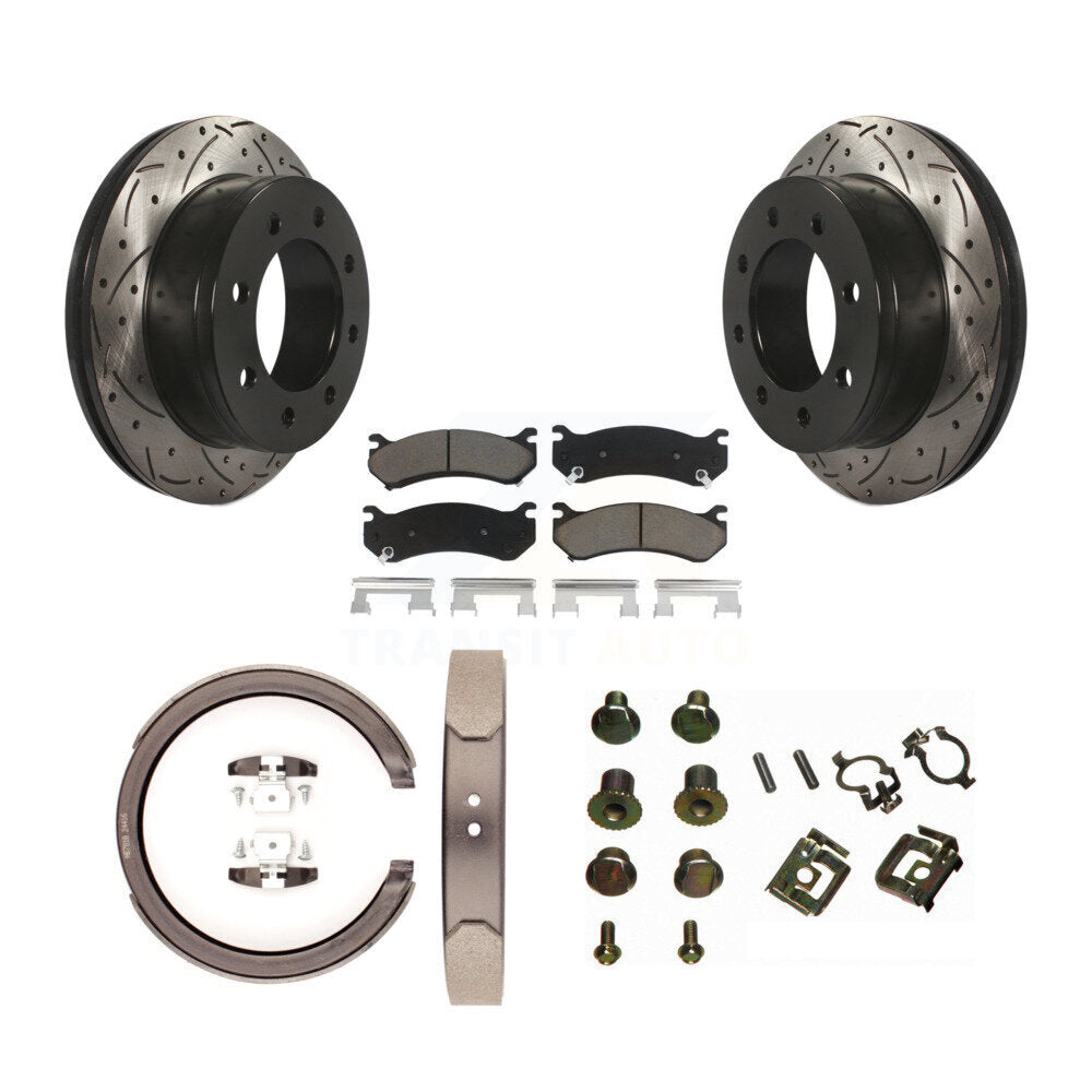 Transit Auto KDC-101918 Disc Brake Kit for 2004 GMC Sierra 2500 - Rear product image