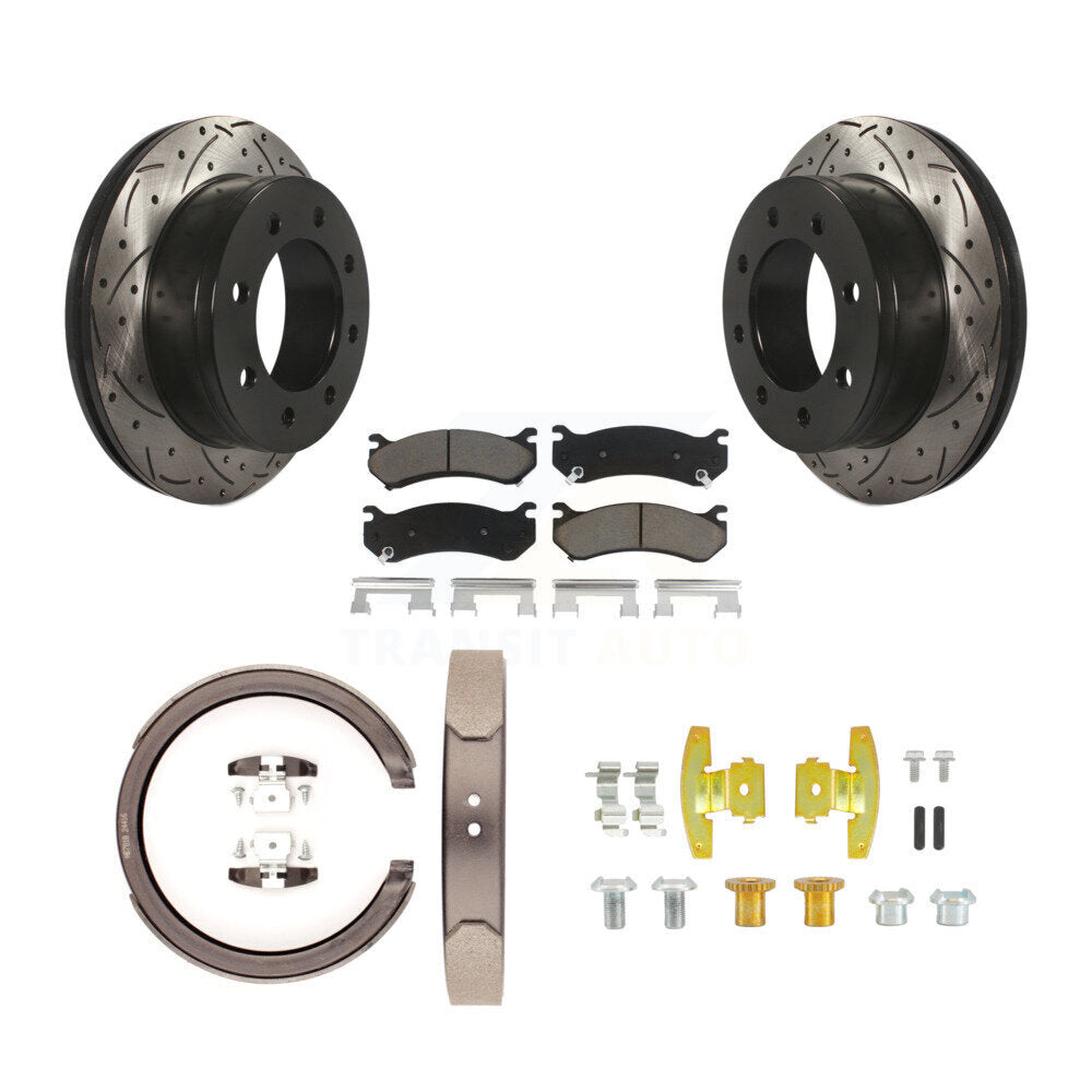 Transit Auto KDC-101919 Disc Brake Kit for 2003 GMC Yukon XL 2500 - Rear product image