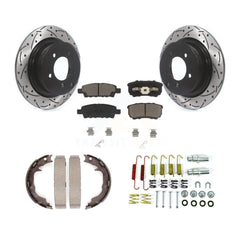 Transit Auto KDC-101921 Disc Brake Kit for 2014-2017 Jeep Compass, Jeep Patriot - Rear product image