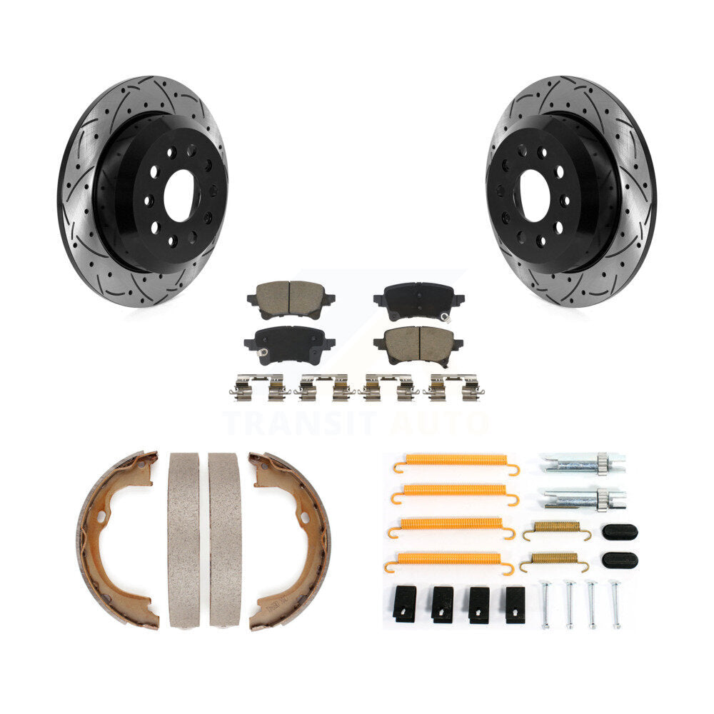 Transit Auto KDC-101925 Disc Brake Kit for 2021 Jeep Wrangler - Rear product image