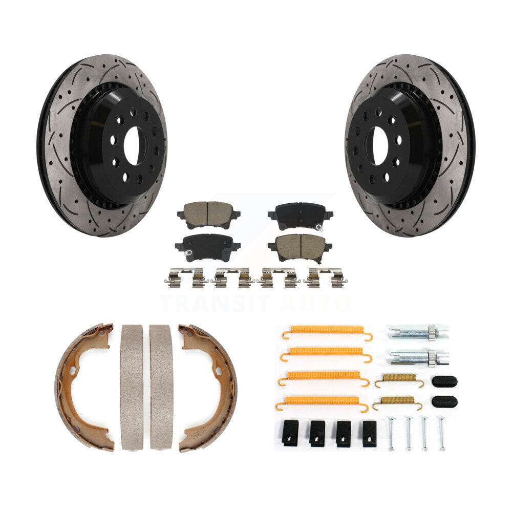 Transit Auto KDC-101926 Disc Brake Kit for 2021 Jeep Wrangler - Rear product image