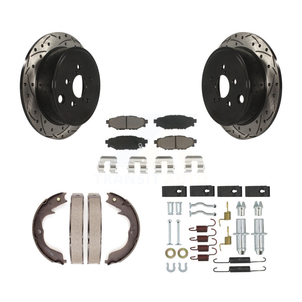 Transit Auto KDC-101927 Disc Brake Kit for 2011 Subaru Impreza - Rear product image