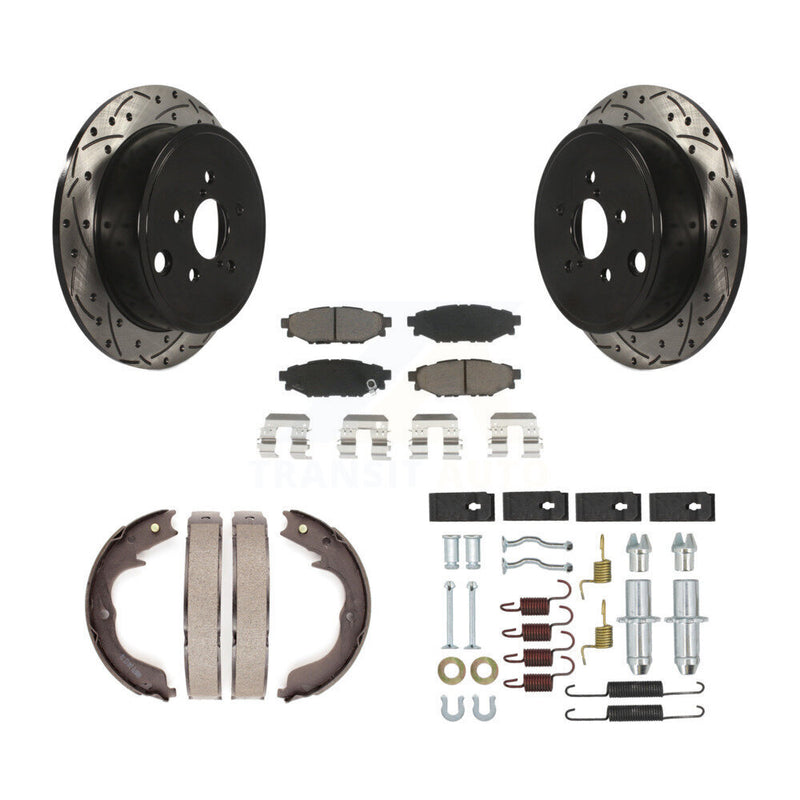 Transit Auto KDC-101927 Disc Brake Kit for 2011 Subaru Impreza - Rear product image