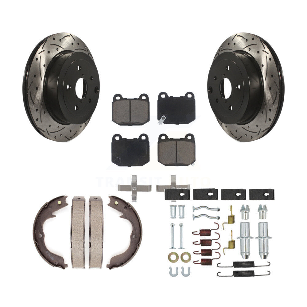 Transit Auto KDC-101928 Disc Brake Kit for 2011 Subaru Impreza - Rear product image