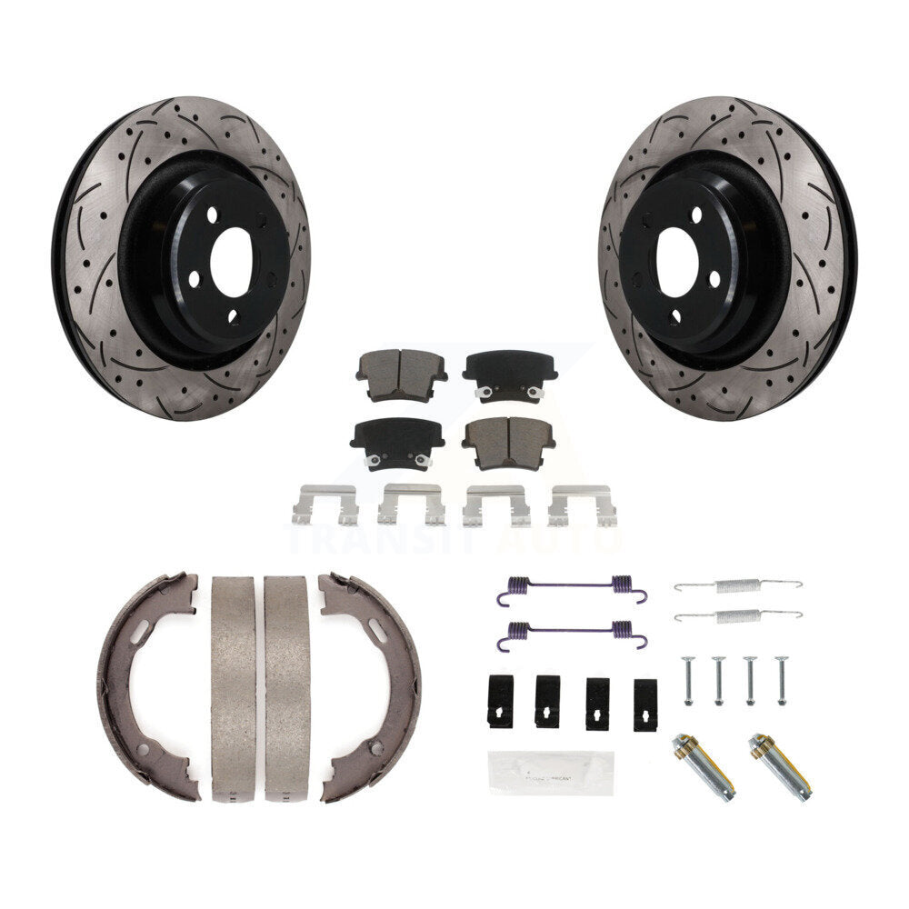 Transit Auto KDC-101930 Disc Brake Kit for 2015 Dodge Charger - Rear product image