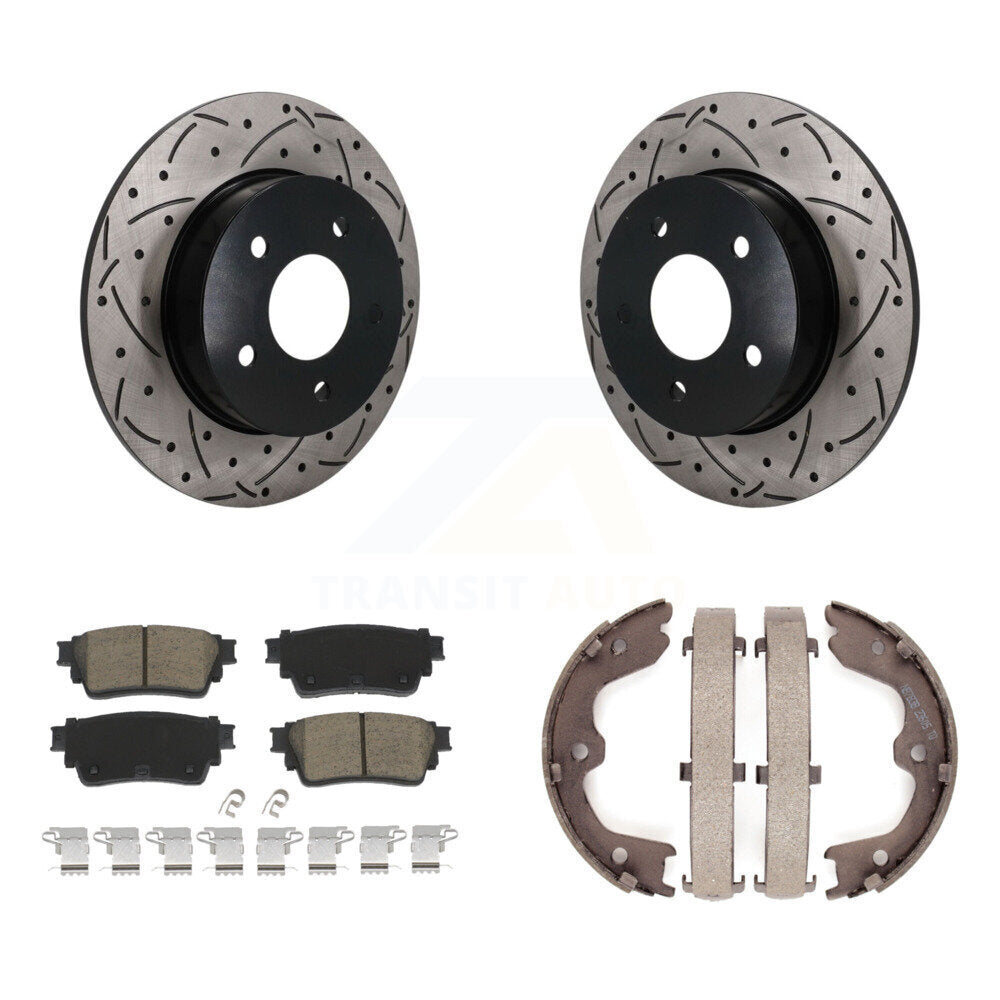 Transit Auto KDC-101939 Disc Brake Kit for 2019-2023 Nissan Altima - Rear product image