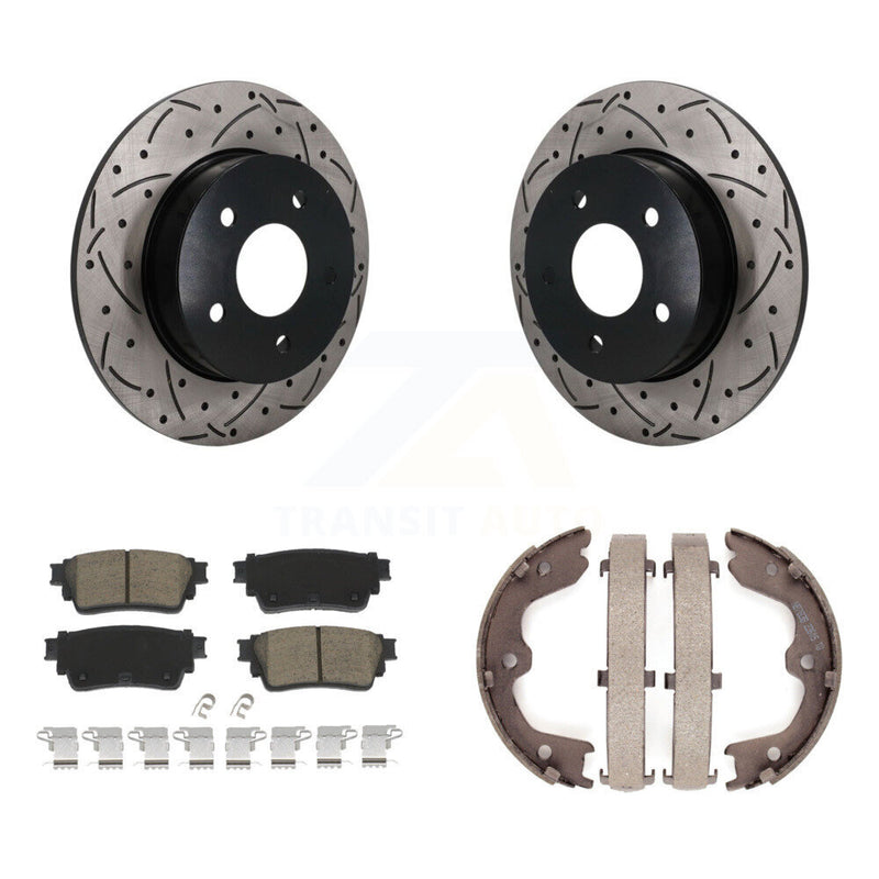 Transit Auto KDC-101939 Disc Brake Kit for 2019-2023 Nissan Altima - Rear product image