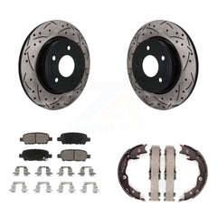 Transit Auto KDC-101940 Disc Brake Kit for 2017-2018 Nissan LEAF - Rear product image