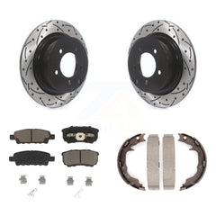 Transit Auto KDC-101942 Disc Brake Kit for 2014-2017 Jeep Compass, Jeep Patriot - Rear product image