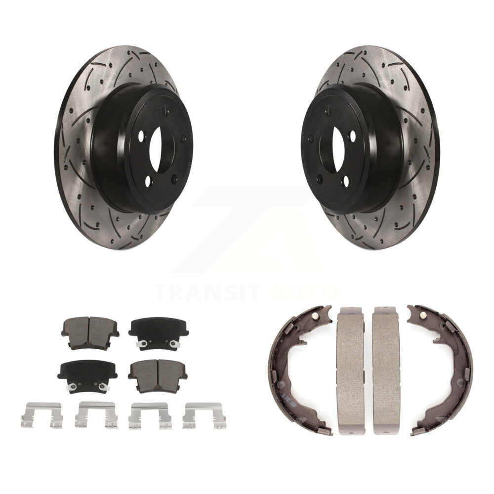 Transit Auto KDC-101944 Disc Brake Kit for 2014 Dodge Avenger - Rear product image