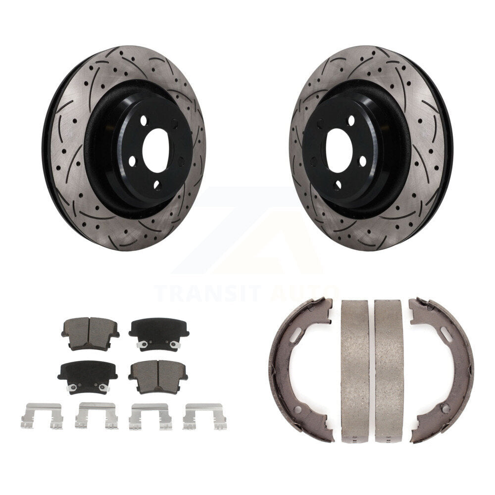 Transit Auto KDC-101947 Disc Brake Kit for 2015 Dodge Charger - Rear product image