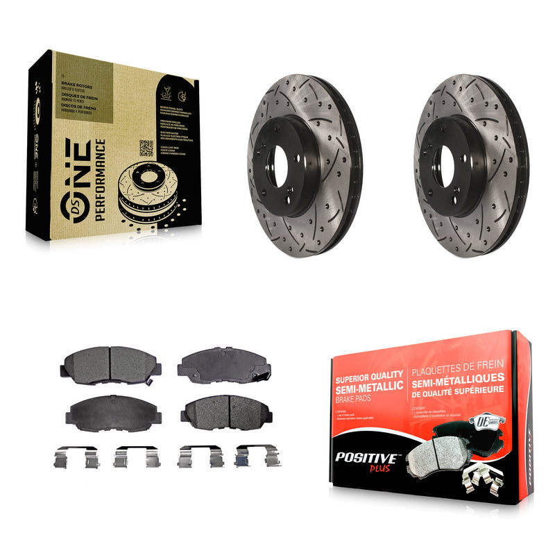 Transit Auto KDF-100062 Disc Brake Kit for 2011 Honda Civic - Front product image