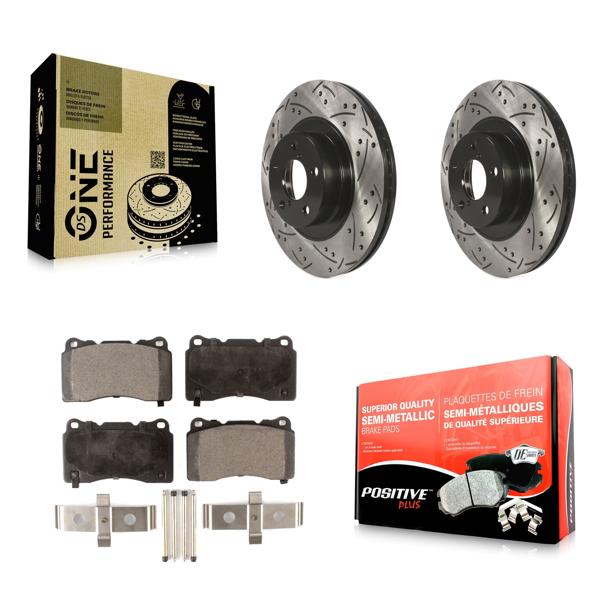 Transit Auto KDF-100072 Disc Brake Kit for 2019 Toyota 86 - Front product image