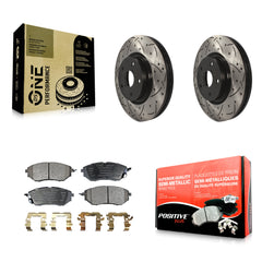 Transit Auto KDF-100077 Disc Brake Kit for 2006-2021 Subaru Legacy, Subaru Outback, Subaru WRX & more - Front product image