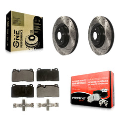 Transit Auto KDF-100129 Disc Brake Kit for 2013-2017 Audi Q5 - Front product image