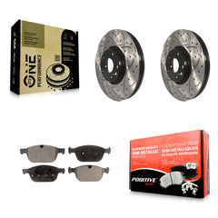 Transit Auto KDF-100134 Disc Brake Kit for 2010-2015 Volvo XC60 - Front product image