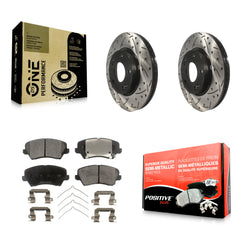 Transit Auto KDF-100142 Disc Brake Kit for 2016-2021 Hyundai Veloster, Hyundai Elantra GT, Kia Forte & more - Front product image