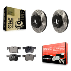Transit Auto KDF-100144 Disc Brake Kit for 2011-2018 BMW X4, BMW X3 - Front product image
