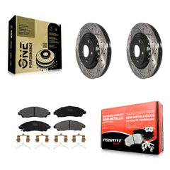 Transit Auto KDF-100165 Disc Brake Kit for 2016-2024 Acura MDX, Honda Ridgeline, Honda Pilot - Front product image