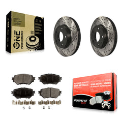 Transit Auto KDF-100174 Disc Brake Kit for 2014-2018 Mazda 3, Mazda 3 Sport - Front product image