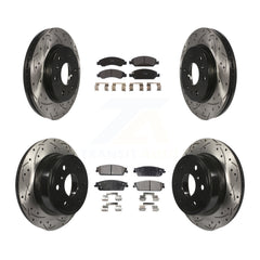Transit Auto KDF-100192 Disc Brake Kit for 2008-2014 Chevrolet Silverado 1500, Chevrolet Tahoe, Cadillac Escalade & more - Front and Rear product image