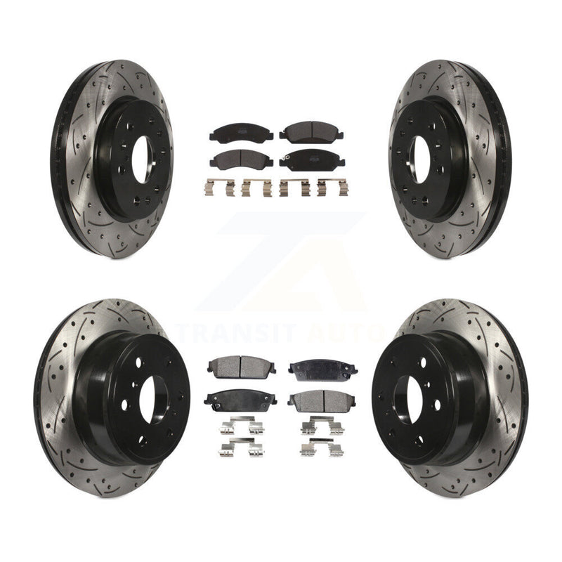 Transit Auto KDF-100192 Disc Brake Kit for 2008-2014 Chevrolet Silverado 1500, Chevrolet Tahoe, Cadillac Escalade & more - Front and Rear product image