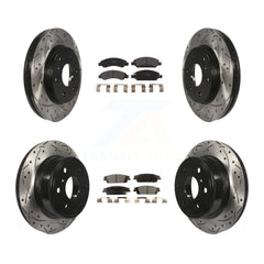 Transit Auto KDF-100193 Disc Brake Kit for 2014-2020 Chevrolet Suburban, Cadillac Escalade, Cadillac Escalade ESV & more - Front and Rear product image