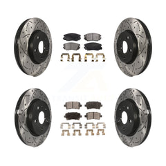 Transit Auto KDF-100197 Disc Brake Kit for 2010-2020 Chevrolet Malibu Limited, Chevrolet Impala, Chevrolet Malibu & more - Front and Rear product image