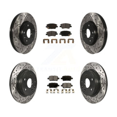 Transit Auto KDF-100200 Disc Brake Kit for 2016 Chevrolet Cruze - Front and Rear product image