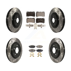 Transit Auto KDF-100215 Disc Brake Kit for 2007-2011 Ford Mustang - Front and Rear product image