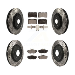 Transit Auto KDF-100216 Disc Brake Kit for 2011-2013 Ford Mustang - Front and Rear product image