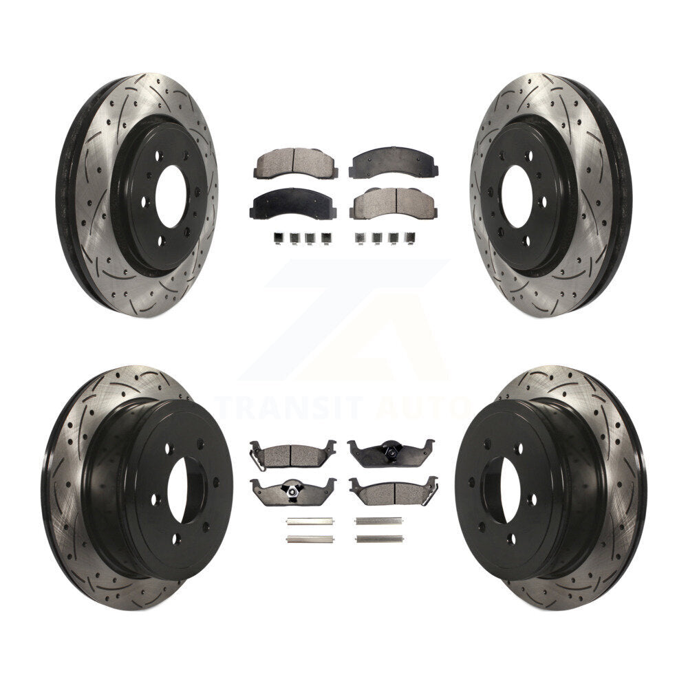 Transit Auto KDF-100218 Disc Brake Kit for 2010-2011 Ford F-150 - Front and Rear product image