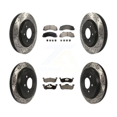 Transit Auto KDF-100219 Disc Brake Kit for 2010-2017 Ford Expedition, Lincoln Navigator - Front and Rear product image