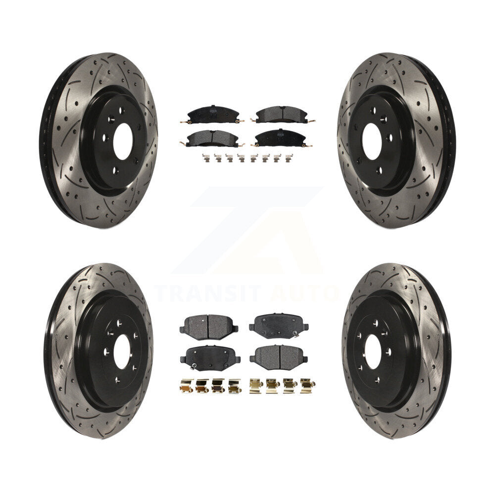 Transit Auto KDF-100225 Disc Brake Kit for 2013 Ford Explorer - Front and Rear product image