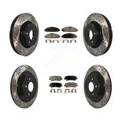Transit Auto KDF-100238 Disc Brake Kit for 2015-2017 Ford Mustang - Front and Rear product image