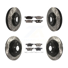 Transit Auto KDF-100239 Disc Brake Kit for 2015-2019 Ford Edge - Front and Rear product image