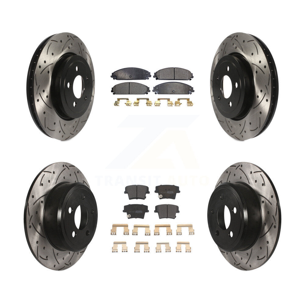 Transit Auto KDF-100248 Disc Brake Kit for 2005-2006 Chrysler 300 - Front and Rear product image