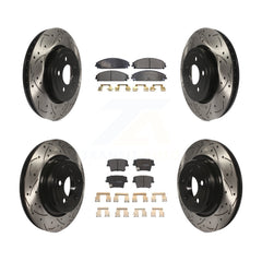 Transit Auto KDF-100250 Disc Brake Kit for 2006-2013 Dodge Charger - Front and Rear product image
