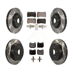 Transit Auto KDF-100283 Disc Brake Kit for 2008-2017 Subaru WRX STI, Subaru Impreza - Front and Rear product image