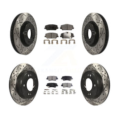 Transit Auto KDF-100304 Disc Brake Kit for 2014-2016 Kia Forte, Kia Forte Koup, Kia Forte5 - Front and Rear
