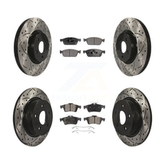 Transit Auto KDF-100319 Disc Brake Kit for 2013-2018 Ford Transit Connect, Ford Escape - Front and Rear
