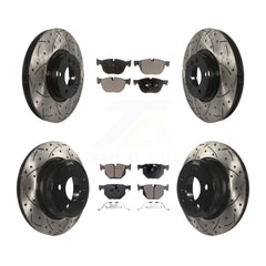 Transit Auto KDF-100326 Disc Brake Kit for 2009-2018 BMW X5, BMW X6 - Front and Rear