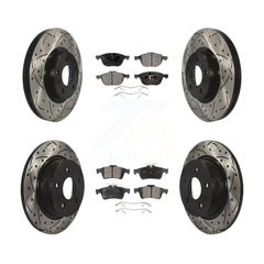 Transit Auto KDF-100328 Disc Brake Kit for 2013-2017 Ford C-Max, Ford Escape - Front and Rear