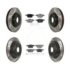 Transit Auto KDF-100329 Disc Brake Kit for 2017-2019 Ford Escape - Front and Rear