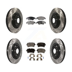 Transit Auto KDF-100348 Disc Brake Kit for 2014-2015 Audi A6, Audi A6 Quattro, Audi A7 Quattro - Front and Rear