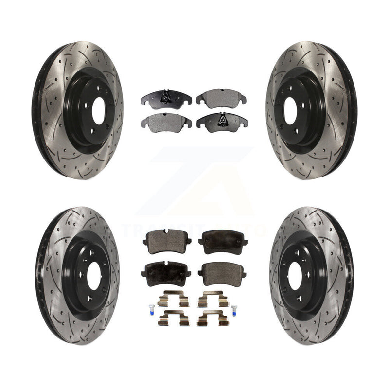 Transit Auto KDF-100348 Disc Brake Kit for 2014-2015 Audi A6, Audi A6 Quattro, Audi A7 Quattro - Front and Rear