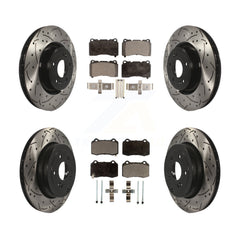 Transit Auto KDF-100351 Disc Brake Kit for 2010-2016 Hyundai Genesis Coupe - Front and Rear